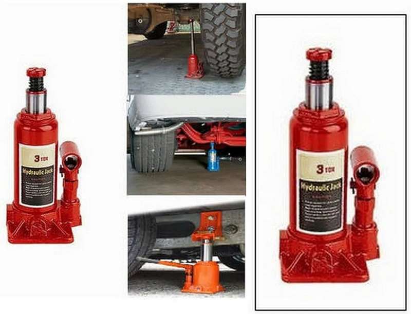 3 Ton Car Hydraulic Bottle Shape Jack