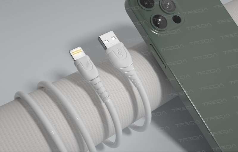 1m Treqa IOS USB Data Charging Cable 6A - CA-8642