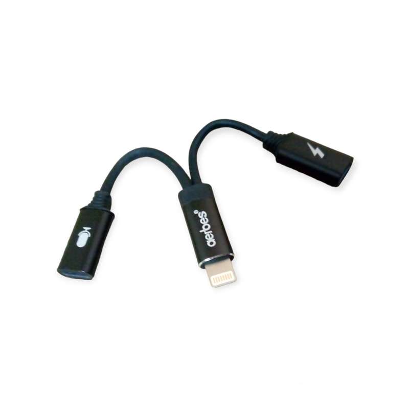 2 in 1 iPhone Adapter Connector Splitter - AB-S659