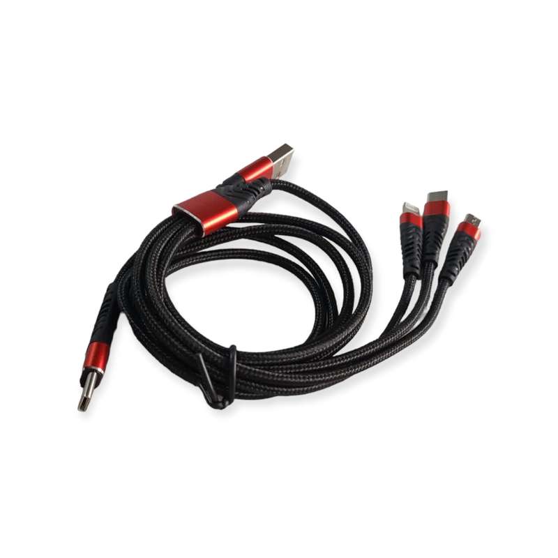 3 in1 Fast Charging 60W PD Cable X5