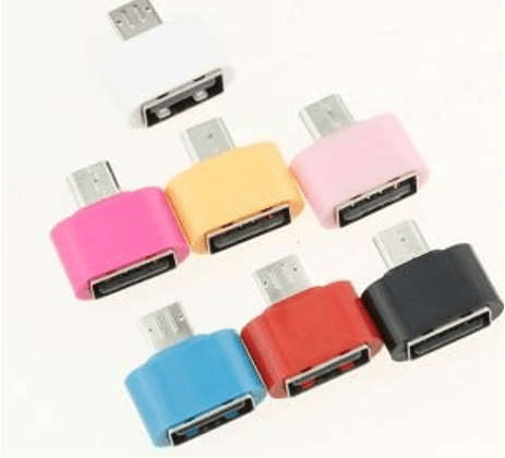 Adapter Micro USB OTG to USB 2.0 Adapter for Smartphones and Tablets