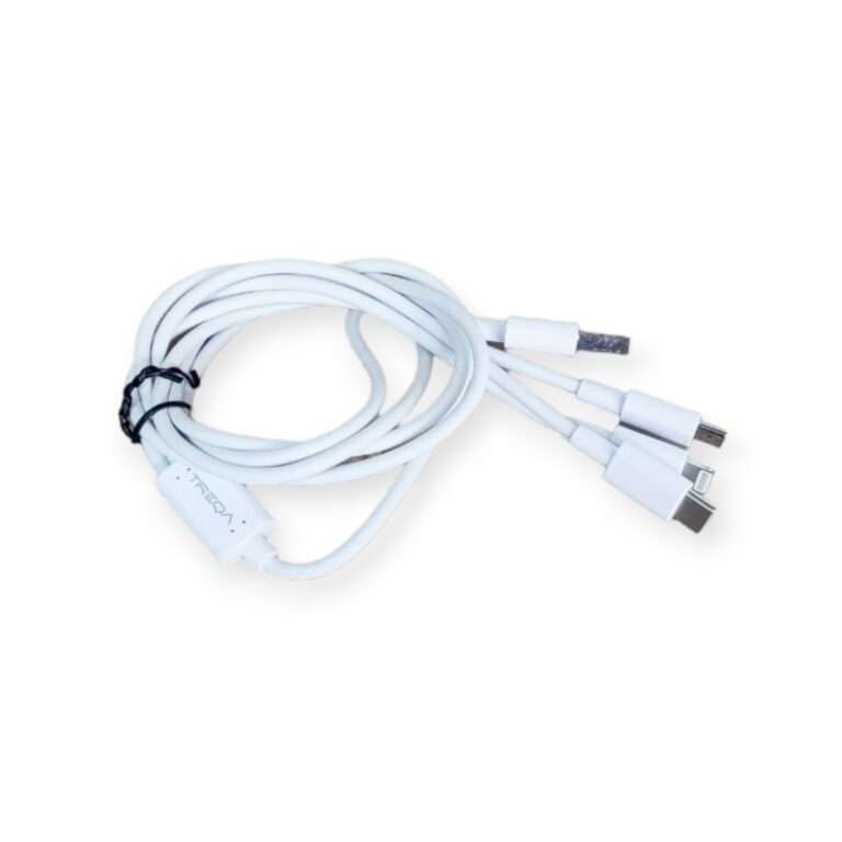 Treqa 3 In 1USB Cable 5A 1.2M - CA-841