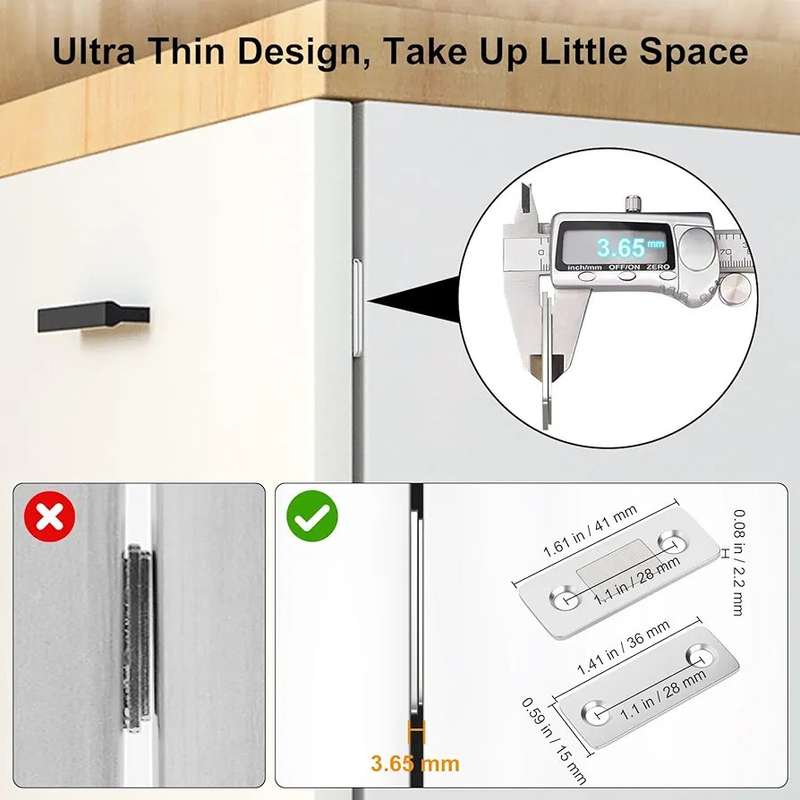 8 Sets Multifunctional Monkey Magnets - Ultra-Thin Magnetic Plates