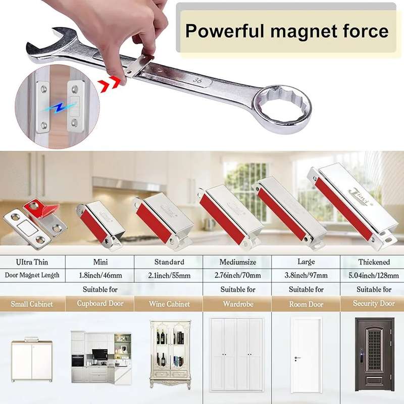 8 Sets Multifunctional Monkey Magnets - Ultra-Thin Magnetic Plates