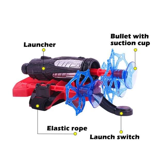 Web Shooter Wrist Toy - Kid Superhero Spider Role-Play Toy