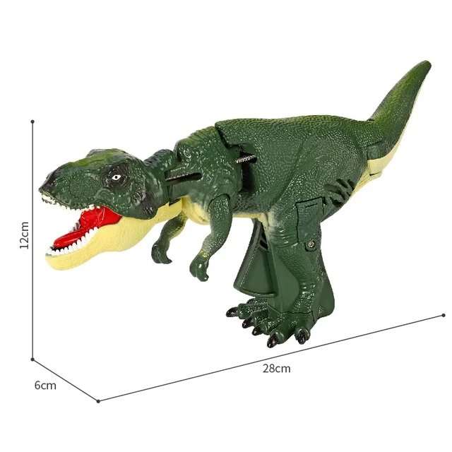 Telescopic Spring Swing Dinosaur Fidget Toys - Hand-operated Pressing Dinosaur Toy