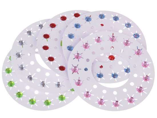 Styling Set with colorful crystals and diamonds 3+ ages