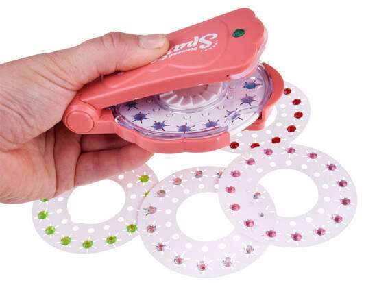 Styling Set with colorful crystals and diamonds 3+ ages