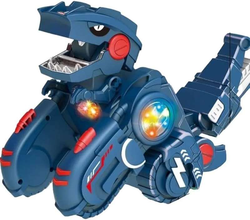 2 in 1 Automatic Dinosaur Transformer Car