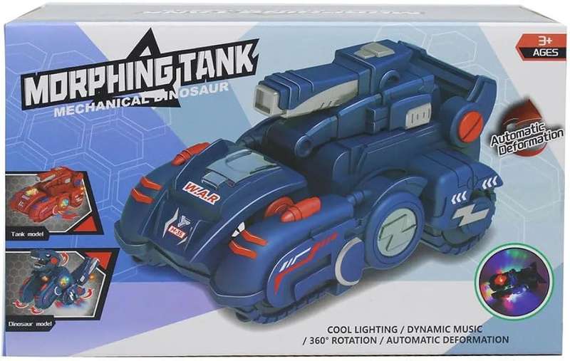 2 in 1 Automatic Dinosaur Transformer Car