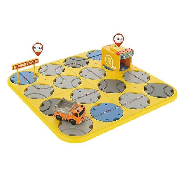 34pcs Children's Educational Road Builder Game