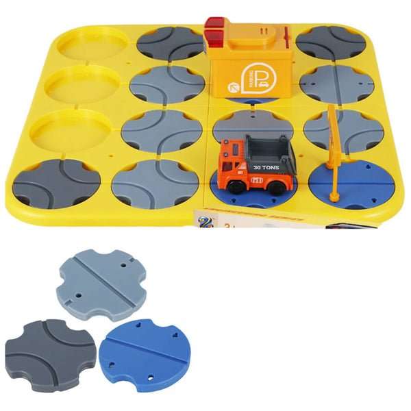 34pcs Children's Educational Road Builder Game