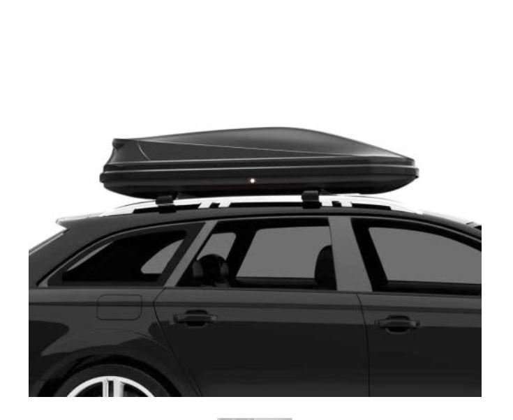 Waterproof Car Roof Storage Cargo Case Luggage Box 650Ltr 175 x 75 x 32cm - XF0826