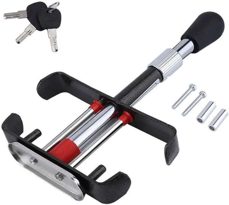 Universal Anti-theft Car Stainless Steel Pedal Lock