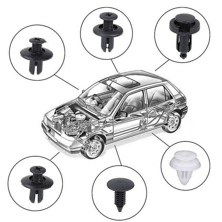 102pcs 6 types Auto Retainer Clips Kit-86