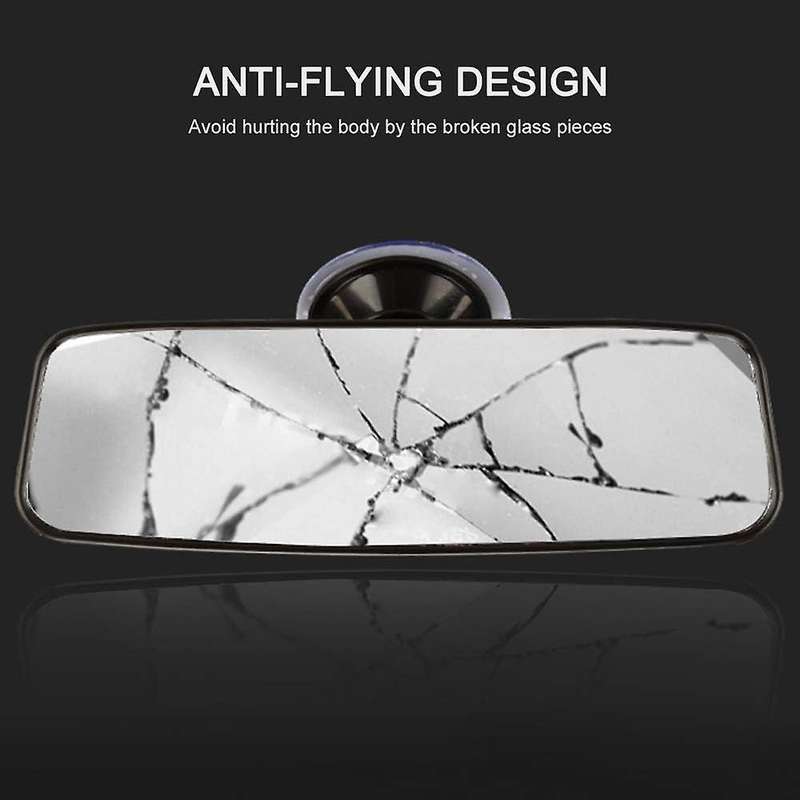 Universal Car Suction Cup Rearview Mirror