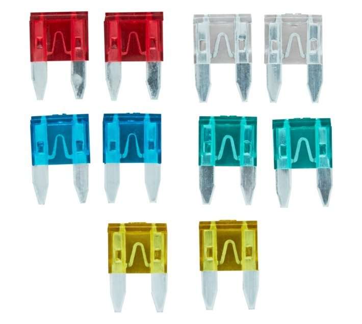 100pc Small Blade Fuse Kit for Vehicles  High-Quality Fuses for Car Electrical Systems