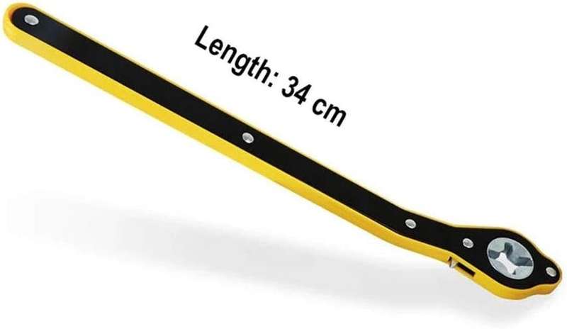 Car Jack Ratchet Wrench - Tire Wheel Lug Wrench - AUTO TOOL 360 °
