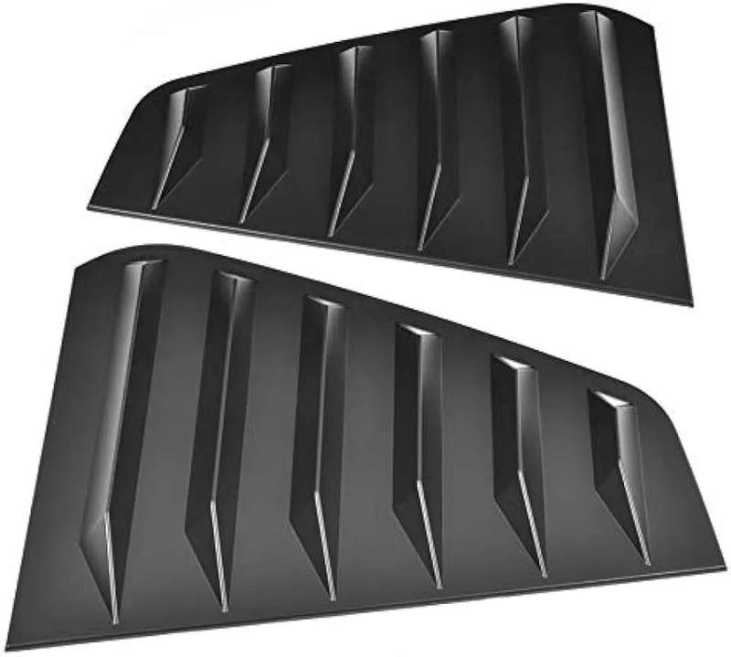 Window Louvers Car Side Vent Window Scoop Louver Trim Cover Car Modification Fit For VW Golf GTI ...