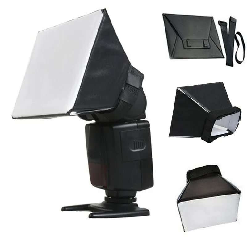 Mini Camera Flashlight Softbox
