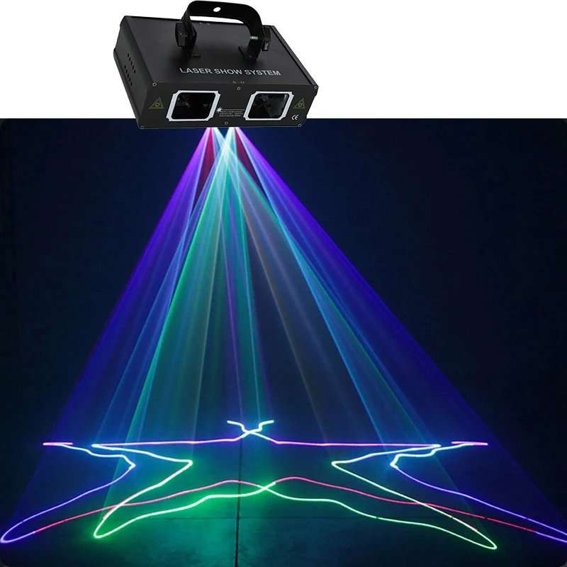 Stage Laser Light - Photography Light - Dual Lens Disco Light