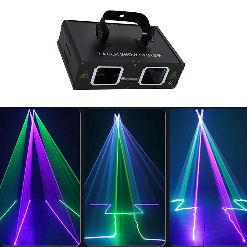 Stage Laser Light - Photography Light - Dual Lens Disco Light