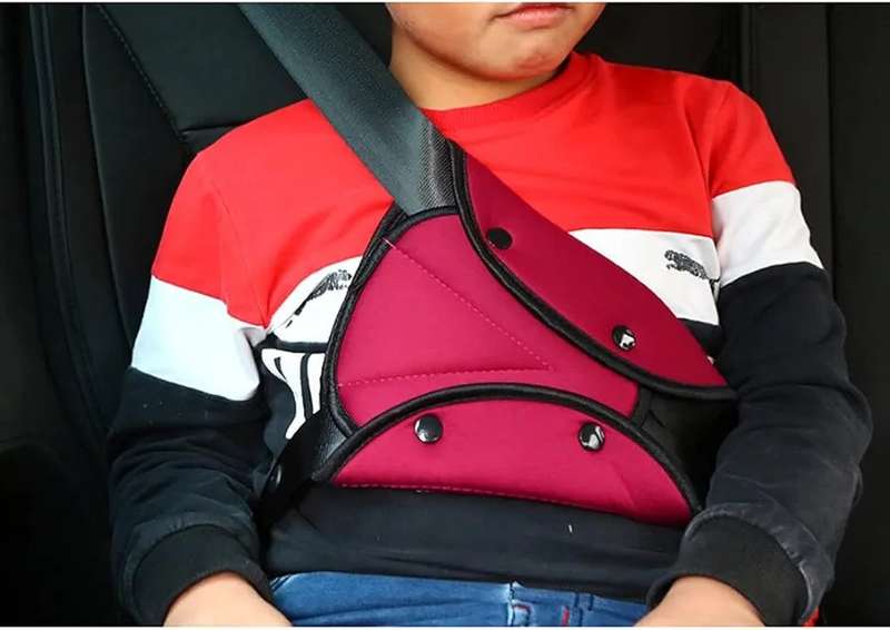 Adjustable Triangle Car Safety Seat Belt Pad Clips Protection JG20375381