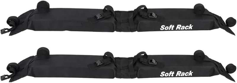 Universal Soft Roof Rack Pads  Secure and Versatile Car Roof Carrier