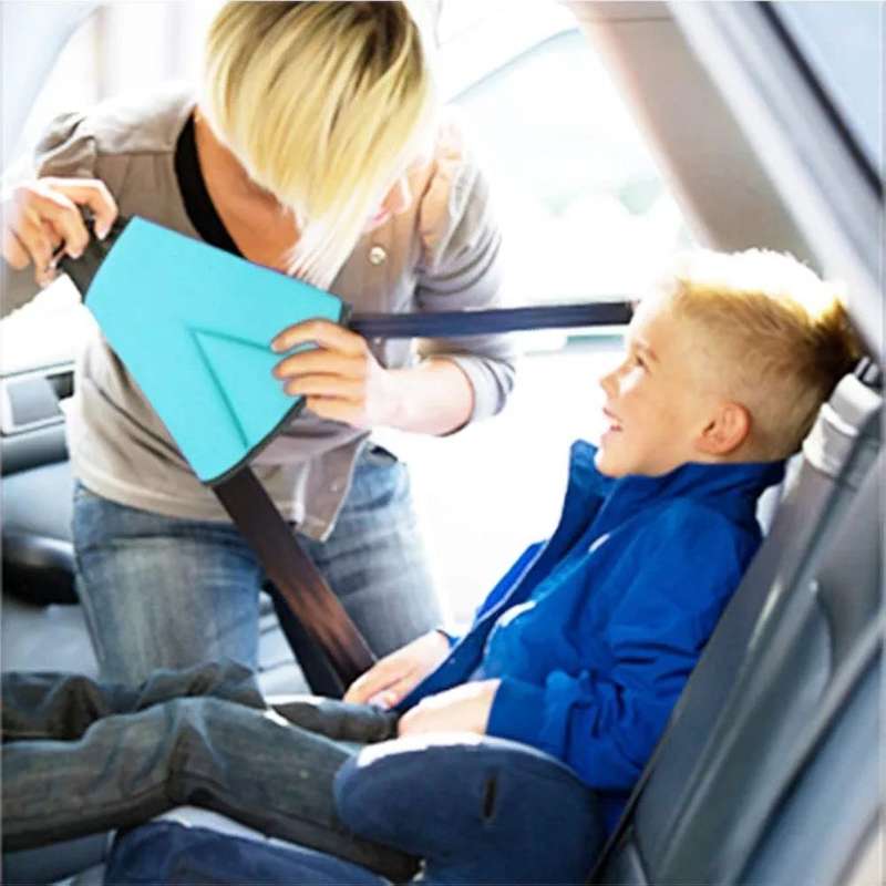 Adjustable Triangle Car Safety Seat Belt Pad Clips Protection JG20375381