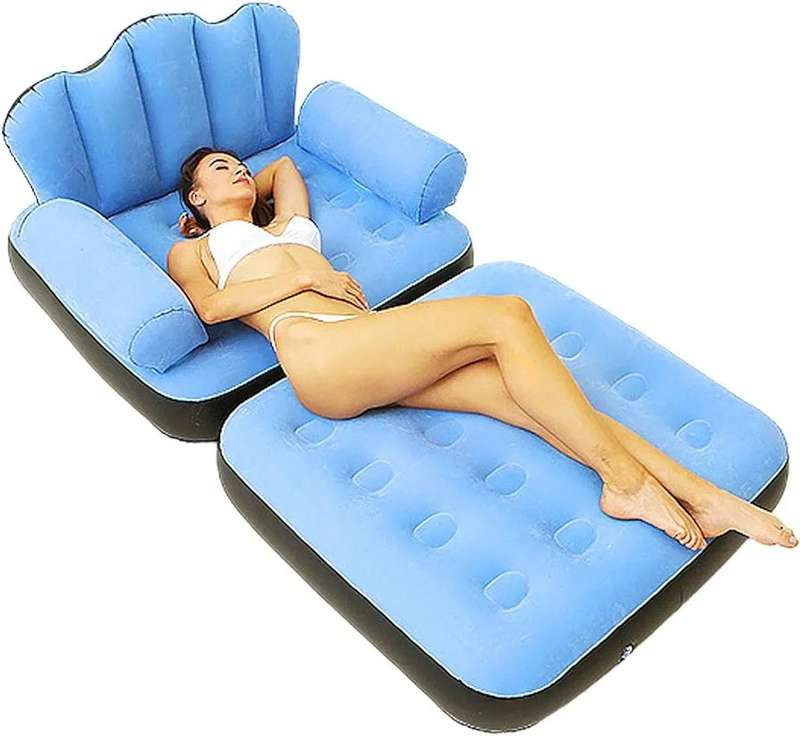 Outdoor Adult inflatable sofa, five-in-one multifunctional lazy sofa