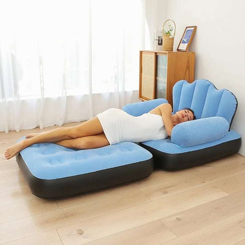 Outdoor Adult inflatable sofa, five-in-one multifunctional lazy sofa
