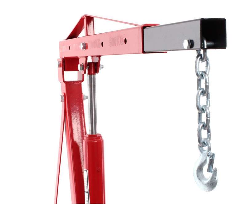 3-Ton Hydraulic Folding Engine Hoist | Heavy-Duty Workshop Crane | 3000 kg Capacity