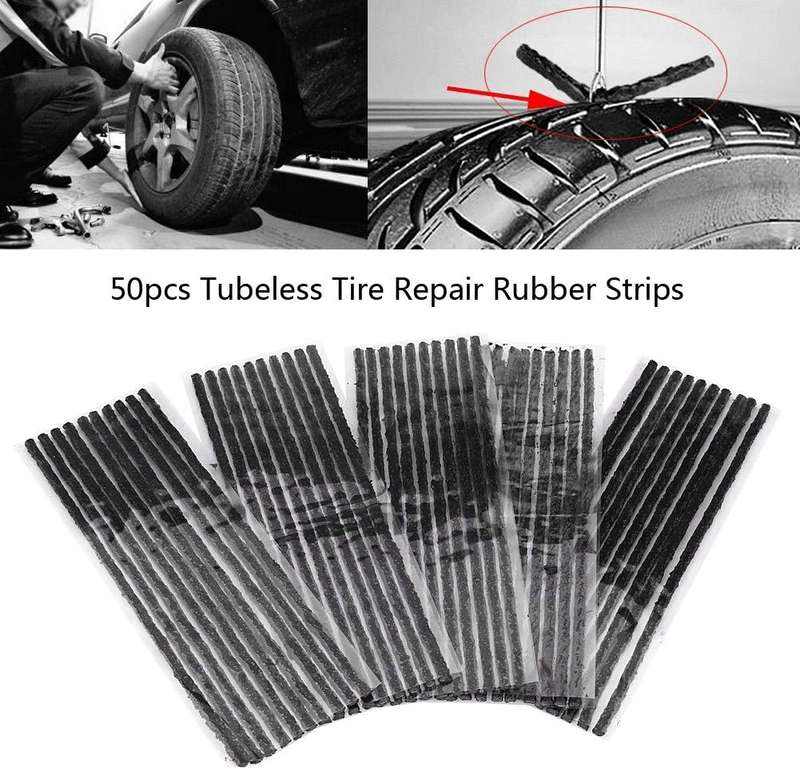 30pcs Tire Repair Rubber Moulds - Tyre Puncture Repair Rubber Strips