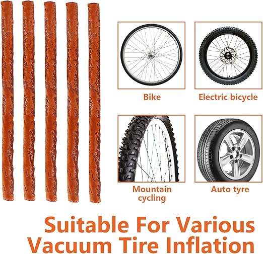 Car Tubeless Tyre Puncture Repair Kit