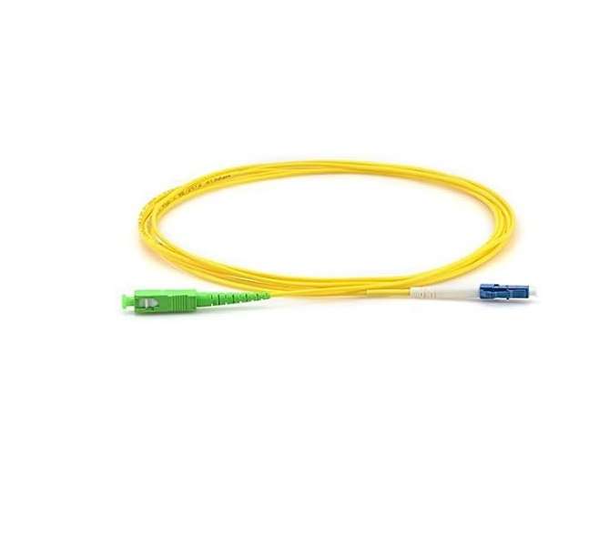 XF0165-1 SC/APC  LC/UPC Simplex Single Mode Fiber Optic Patch Cord 2.0mm 6M