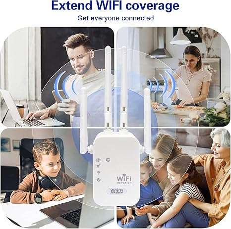 AB-KD01 1200Mpbs Wi-Fi Repeater - Aerbes