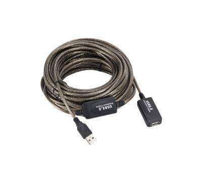 L112 20M USB2.0 Male to Female Active Repeater Extension