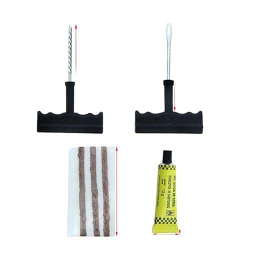 Car Tubeless Tyre Puncture Repair Kit
