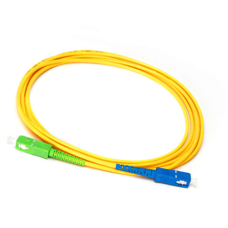 XF0165-6 SC/APC  LC/UPC Simplex Single Mode Fiber Optic Patch Cord 2.0mm 5M