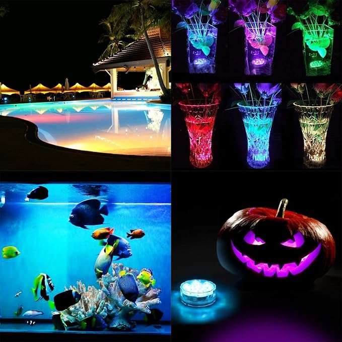 JG106 Submersible LED Light - Swimming Pool Underwater Night Lamp
