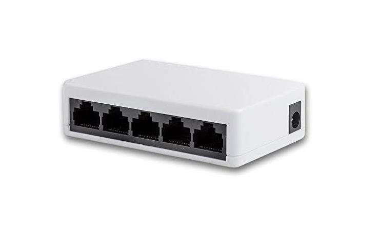 XF0584 Desktop 5-Port Fast Ethernet Switch 10/100Mbps