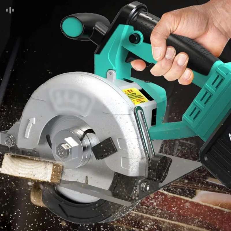 48VF 5-Inch Cordless Brushless Circular Saw | Portable Lithium Battery-Powered Saw for Woodworking
