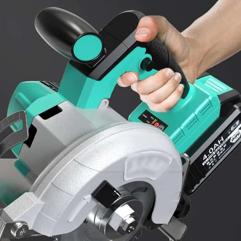 48VF 5-Inch Cordless Brushless Circular Saw | Portable Lithium Battery-Powered Saw for Woodworking