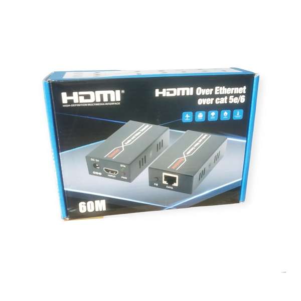 60m HDMI Over Ethernet Extender PL-L91