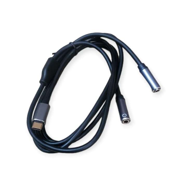 1.5M TYPE-C TO 3.5mm/2F(Headset+Mic) SE-LT22