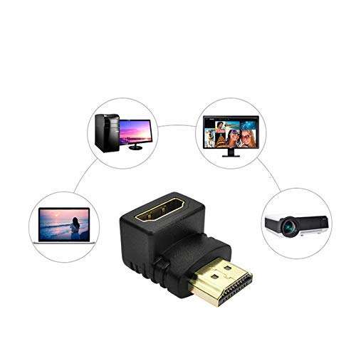 L58 90° Angle HDMI Male To Female 100pcs