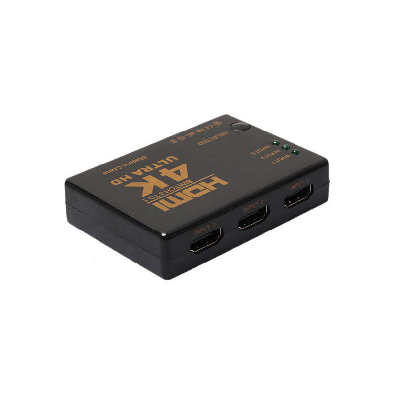 XF0062 3-Port HDMI Selector 4K Ultra HD