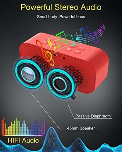 Alarm Clock with Bluetooth Speaker