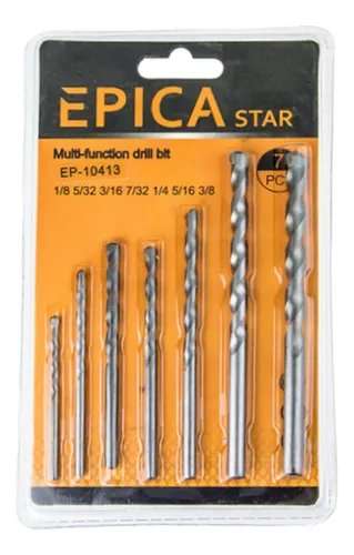 Wood Twist Drill Bit Set- 7pcs