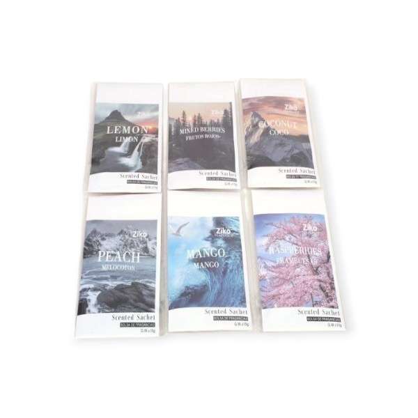 XB30005 Ziko Scented Sachet 15g Long-Lasting Fragrance for Home, Car and Closet